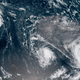 That’s a lot of hurricanes. From left to right, Florence, Isaac and Helene.